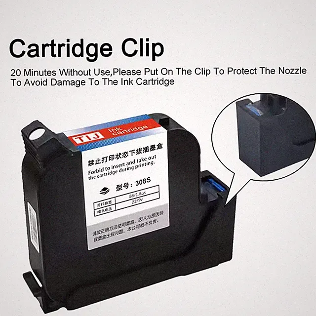3PCS 25.4mm inkjet printer ink cartridges quickly dry and have strong adhesion