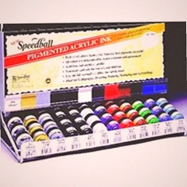 Art Supplies 3155 Pigmented Acrylic Inks - Metallic Gold- 2 Oz.