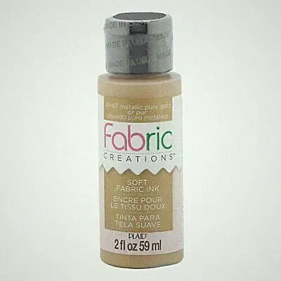 Assorted 2-Ounce Metallic Gold Fabric Ink
