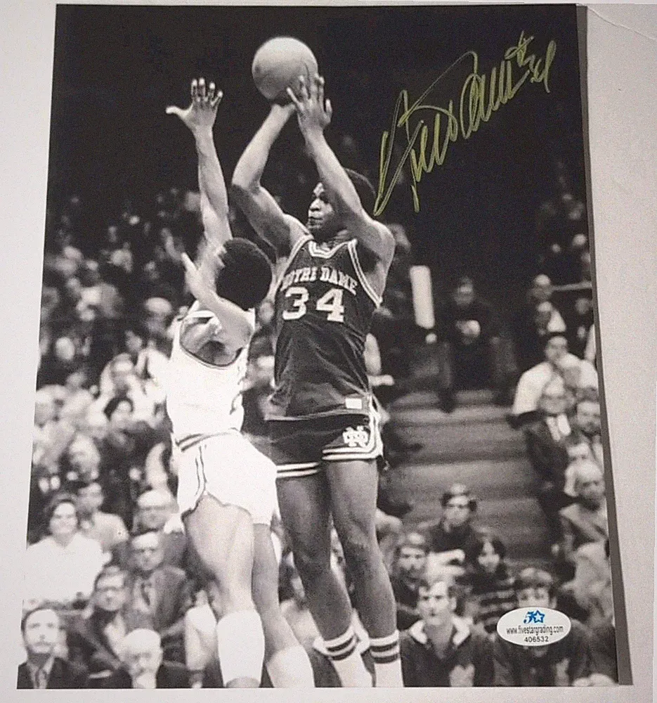 Austin Carr #34 Mr Cavalier Gold Ink Auto Autograph 8x10 Photo Signed Cavaliers