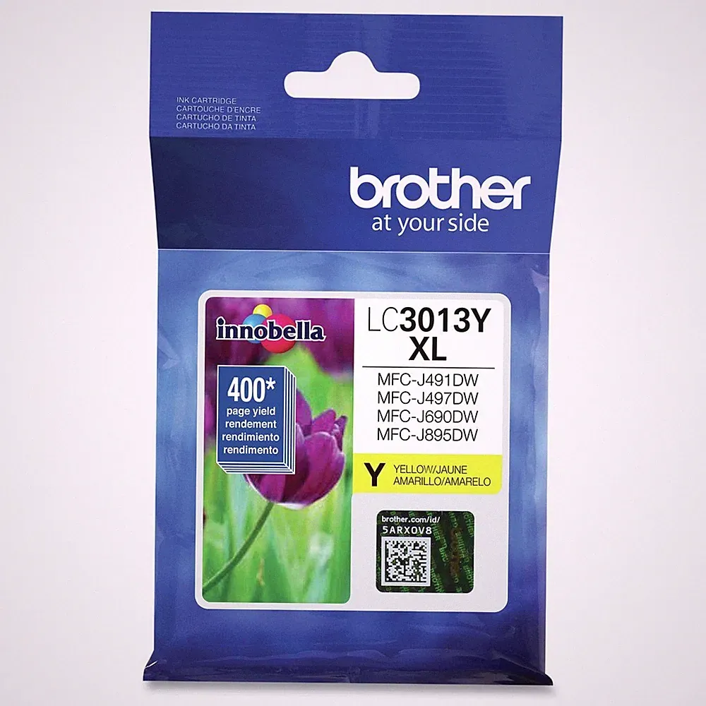 Brother LC3013Y 400 Page-Yield High-Yield Ink - Yellow New