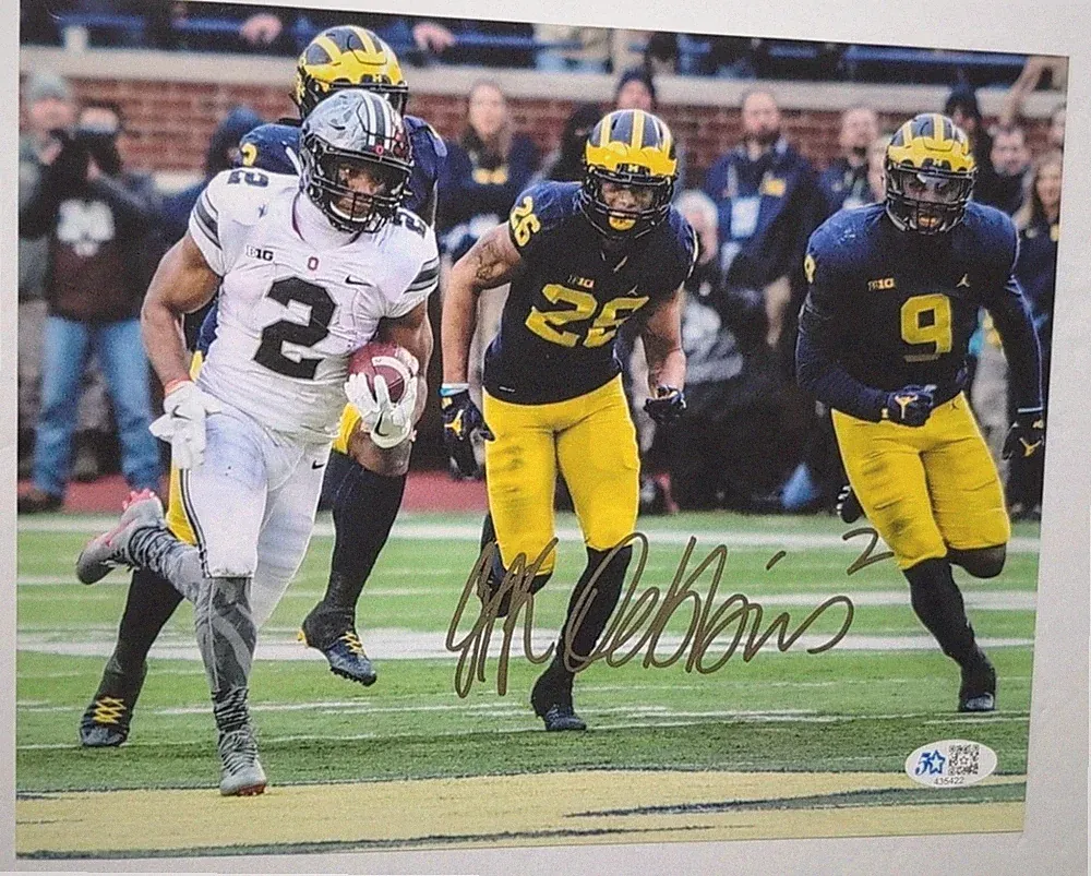J. K. Dobbins Gold Ink Auto Autograph 8x10 Photo Signed Chargers Gift