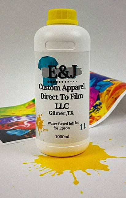 Yellow DTF Ink Direct to Transfer Film DTF Printer Ink 1000ml
